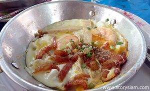 วิธีทำไข่กะทะ