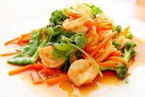 สูตรผัดเปรี้ยวหวานกุ้ง