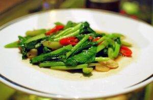 คะน้าน้ำมันหอย