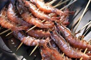 กุ้งเผา