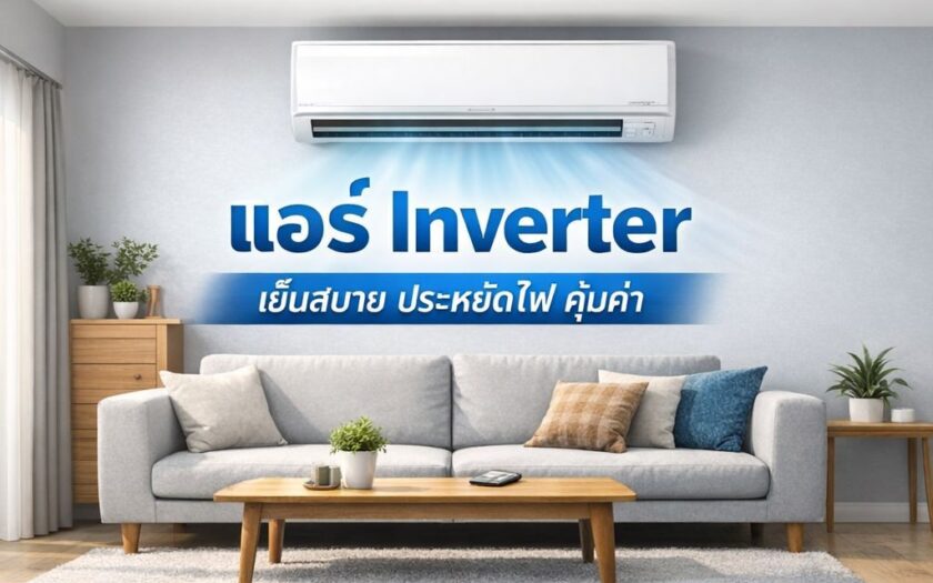 แอร์ inverter ประหยัดไฟในบ้าน